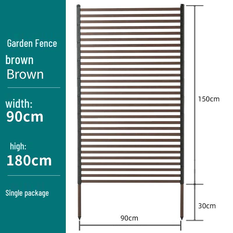 Outdoor Garden Courtyard Picket Fence & Climbing Frame
