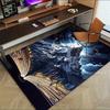 1pc Mountain Open Book Themed Rug for Home Decor, Non-slip Office Carpet, Chair mat, Outdoor Mat, Christmas and Halloween gifts-0731123