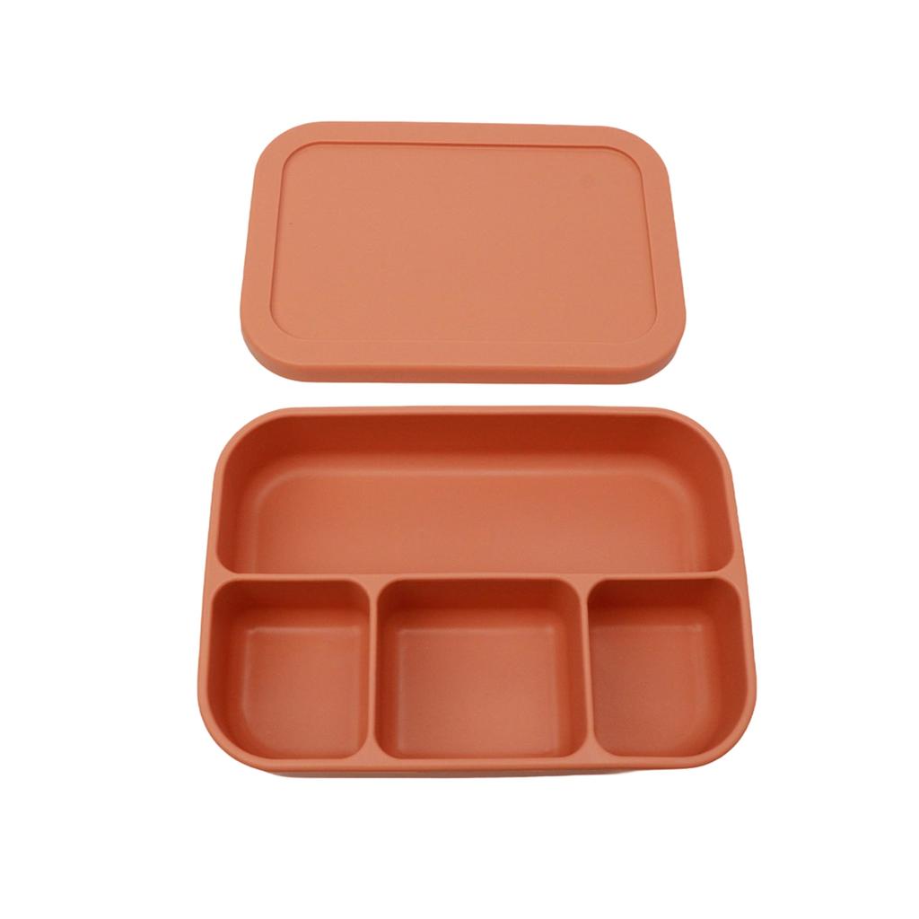 Silikon Mikrowellen-Heiz-Mittagessensbox, Lebensmittelechte Silikon-Aufbewahrungsbehälter, Mikrowellengeeignete Lebensmittelbehälter