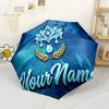 Fc Zenit Customized Name Umbrella Automatic Umbrella Sturdy 8-Rib Shaft Durable Plastic Iron for Outdoor Daily Use Stylish Accessory