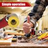 3in Dia Vacuum Brazed Diamond Grinding Wheel 20mm Bore Dia Demi-Bullnose Marble Stone Edge Profile Grinding Disc 46 Grit