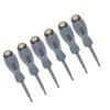 6 Pcs Voltage Tester LED Color Light High Brightness Non Contact Electrical Tester Pen for Maintenance