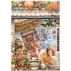 20 Sheets,Garden Sticker Book , Scrapbook Material  Notebook Phone Case Diary Aesthetic Decorative Stationery Stickers