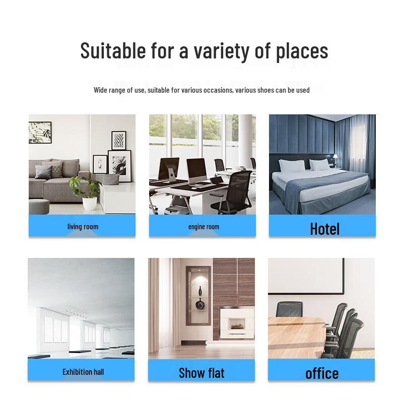 Deli Reusable Non-Woven Shoe Covers