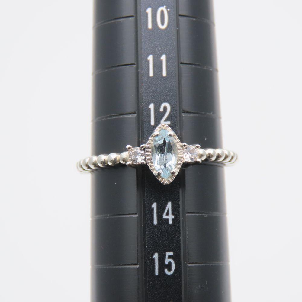 Used ANNA SUI Ring EU#53 Silver925/Rhinestone 1.6g Silver Accessories