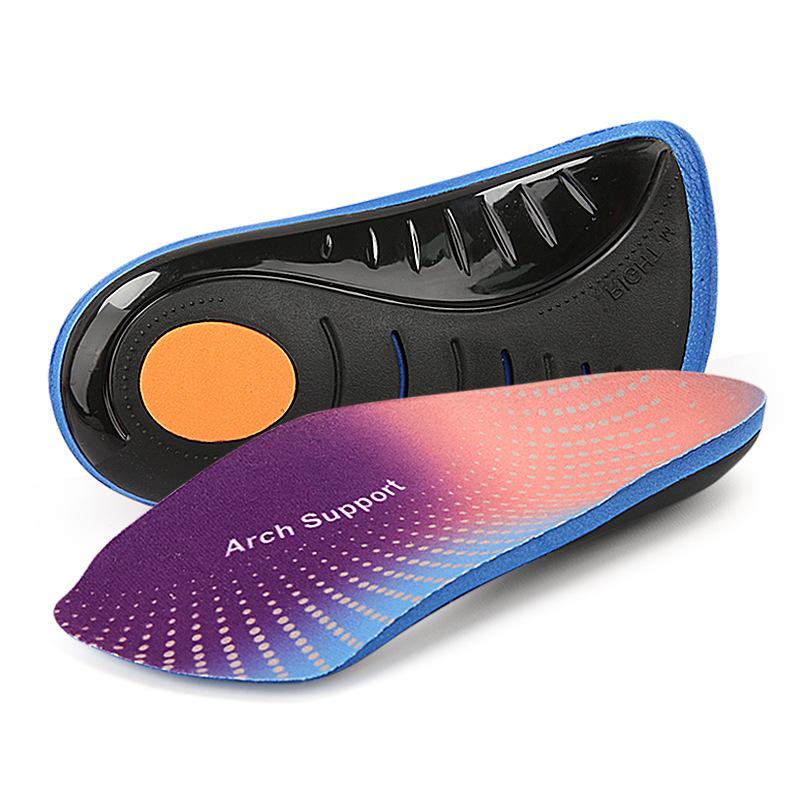 

Arch Half Pad Flat Foot Vulus Eight-character Flat Bottom X0 Leg Orthopedic Pad Collapse Support Flat Foot Insole 45/46