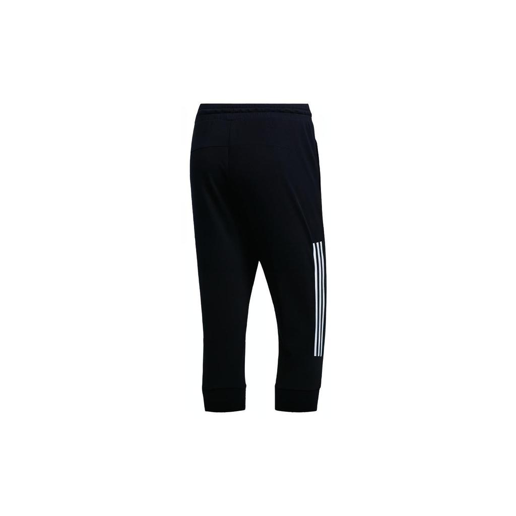 Adidas 3/4 Length Sports Pants Men Bottoms Black FT2840