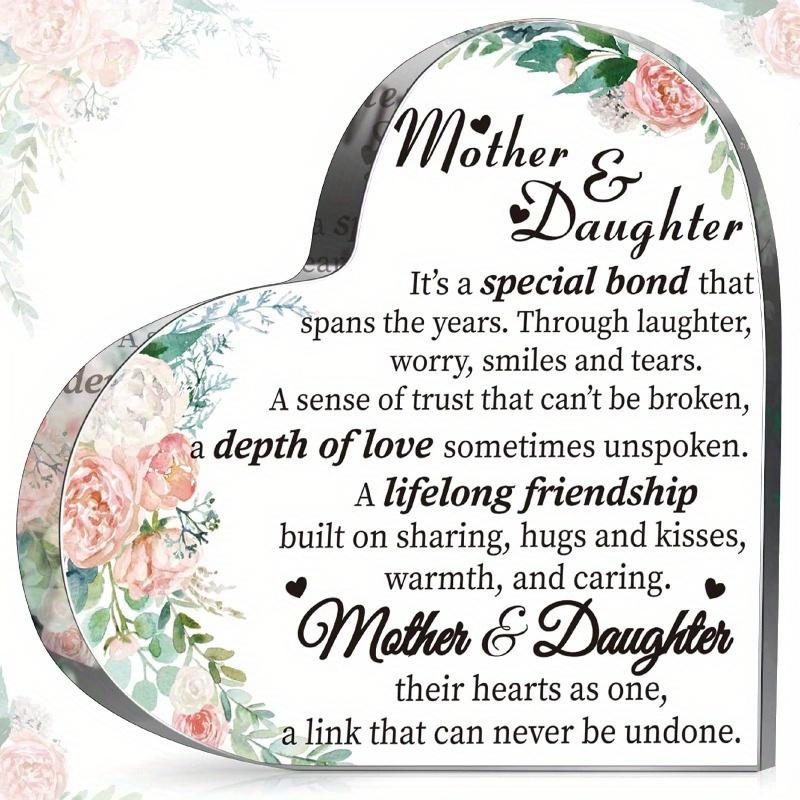 

Лучшая Мама На Свете Акриловый Сувенир - Подарок на День Матери и День Рождения от Дочери/Сына чистый