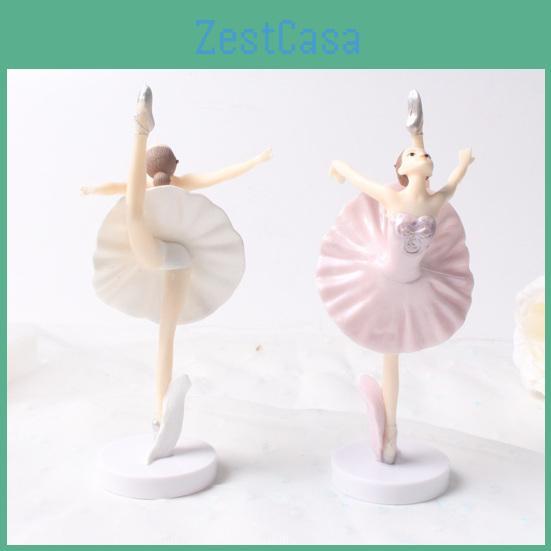 Beautiful Ballerina Dancing Model Cake Exquisite Funny Ballet Cake Picks