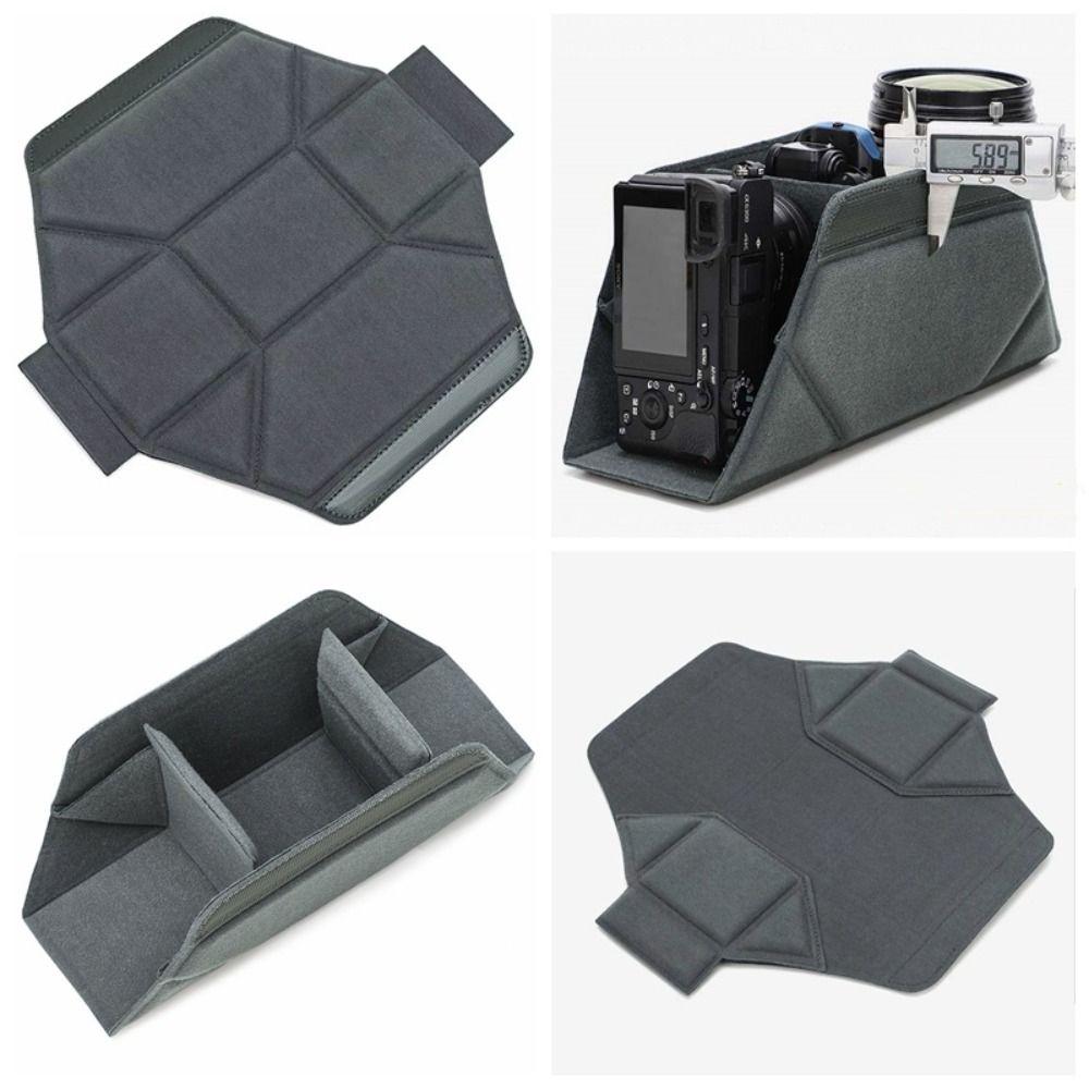 Stoßfeste Kameraobjektiv-Innentasche Feuchtigkeitsbeständige DSLR-Einsatztasche Unterhaltungselektronik