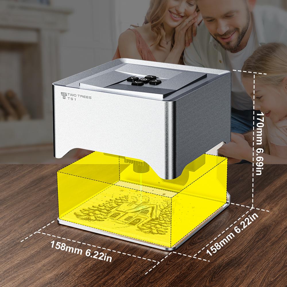 Mini Laser Engraver Portable Engraving and Cutting Machine Suitable for Wood and Various Other Materials Portable