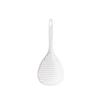 Silicone Colander Ladle for Dumplings, Eggs & Noodles - Heat Resistant Large Mesh Spoon
