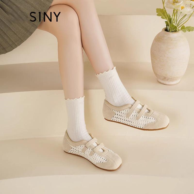 Fashion Flat-soled German Training Shoes Women's New Summer Hollowed-out Breathable Casual Shoes Fashion Soft-soled Small Sneakers