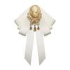 Adjustable Glamour Vintage Bowtie, Solid Collars Detachable Shirt Accessory