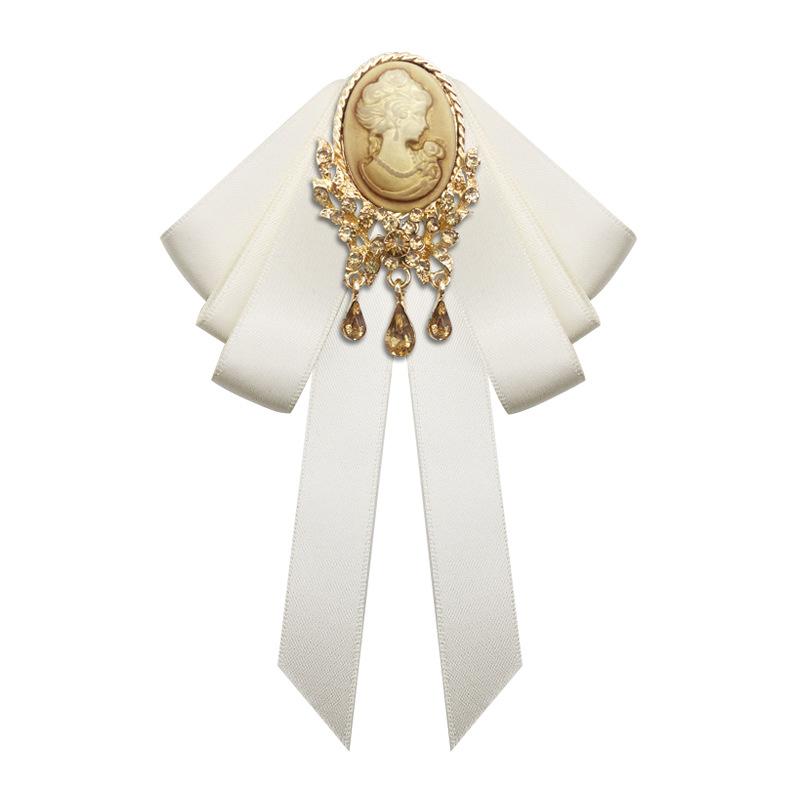 Adjustable Glamour Vintage Bowtie, Solid Collars Detachable Shirt Accessory