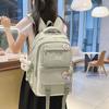 Schultasche Große Kapazität Farbabstimmung Schülerschultasche 1011 Früher Herbst Schulsaison Mittelschüler Rucksack Koreanische Version Freizeit