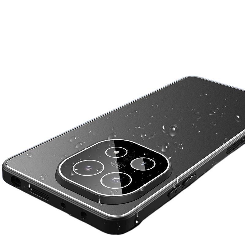 Applicable IQOO15 Aluminum Alloy Frosted Lens Case: Full-Coverage, Anti-Fall Protective for Men