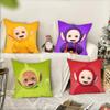 Federe Cuscino Decorative Cartone Animato T-Teletubby Copricuscini Divani Soggiorno Arredamento Casa Regali