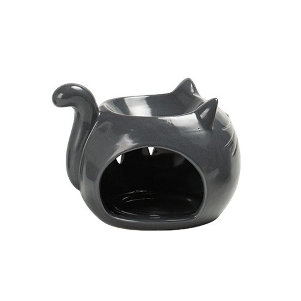

Cartoon Animal Essential Oil Burner Ceramic Candle Heating Holder Spa Meditation Style A