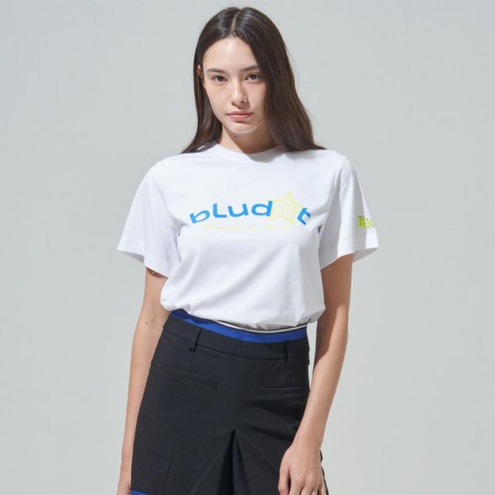 Blu DoT ShorT Sleeve T shirT arTwork prinTing Wb 085