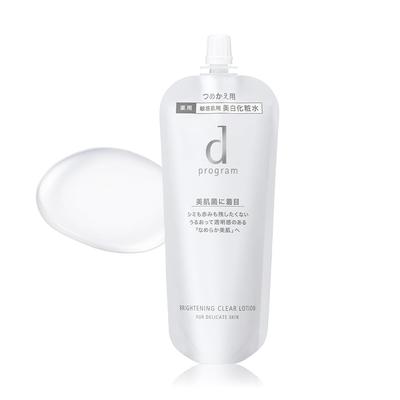 D Program Brightening Clear Lotion MB Toner Refill For Sensitive Skin Whitening Care 120mL [Official] [Quasi-drug]