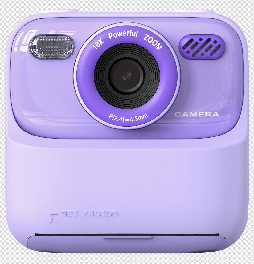 Детская камера Polaroid: Мгновенная печать фотографий, съемка фотографий и запись видео