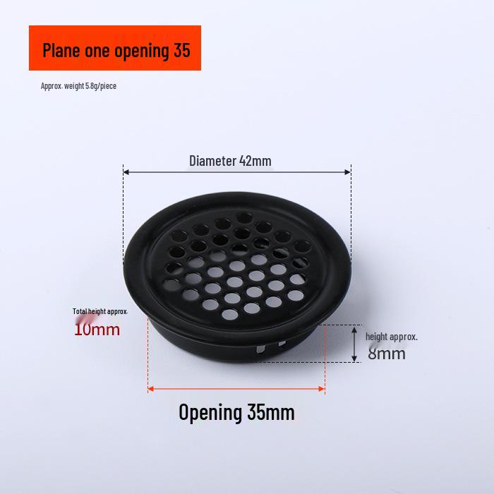 Stainless Steel Ventilation Mesh Cover for Cabinets and Wardrobes