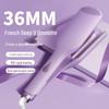Compact Egg Roll Curling Iron - Easy Styling for Short Hair & Water Ripple Waves