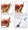 Pen Sander, Pen-Shaped Mini Router, Plastic Model File Set, Polishing, 8 Types of Arbors, 5 Types of Sandpaper