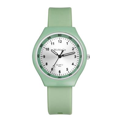 Simple and Cute Silicone Watch for Analog Stylish Quartz Fashion Accessory Perfect for or As a Gift for Her Women Display, Waterproof, Movement,