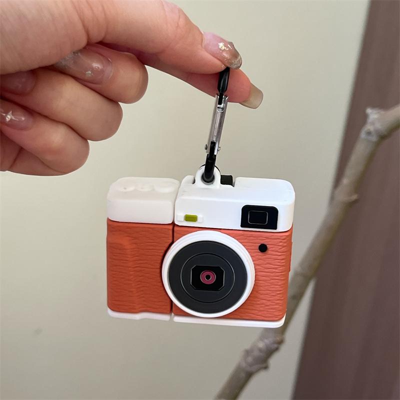 Camera 3D Earphone Case for AirPods 4 2024 Silicone Headphone EarBuds Cover for AirPods Pro 2 Charging Case for AirPods 3 2 1