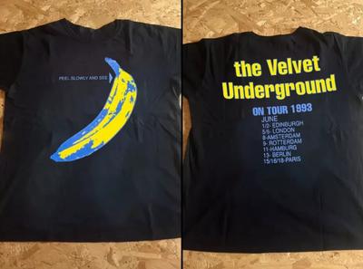 Винтажная футболка The Velvet Underground Peel Slowly And See 1993 г. S-5XL