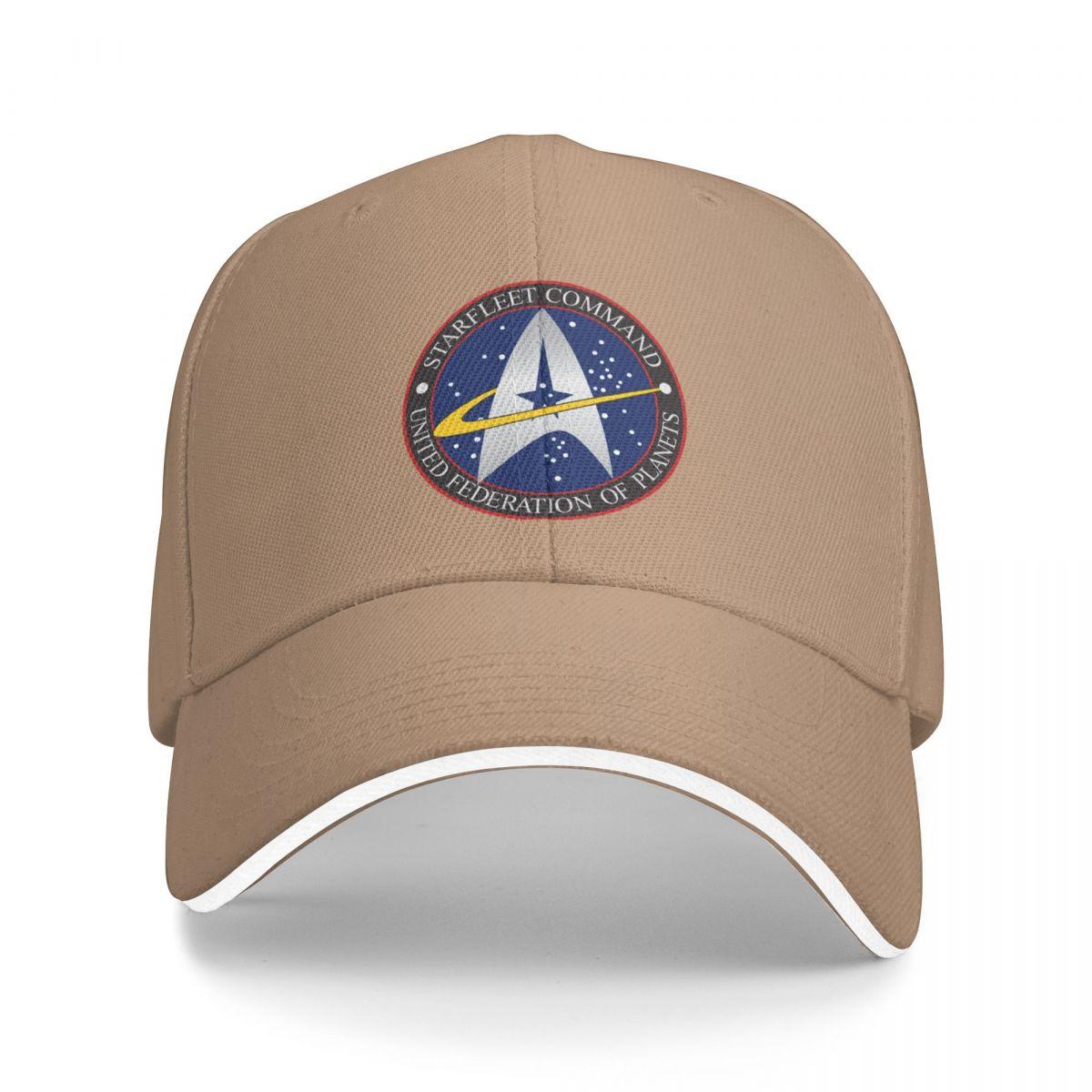 Летние бейсболки Starfleet Star Treks, унисекс, женские бейсболки Snapback, повседневные бейсболки с регулируемой посадкой для гольфа, кепка One Size