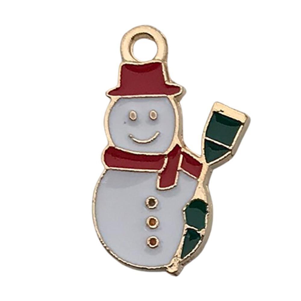 140 Kinds Of Christmas Drips Santa Claus Snowman Snowflake Deer Earrings Bracelet Pendant Diy Jewelry Accessories
