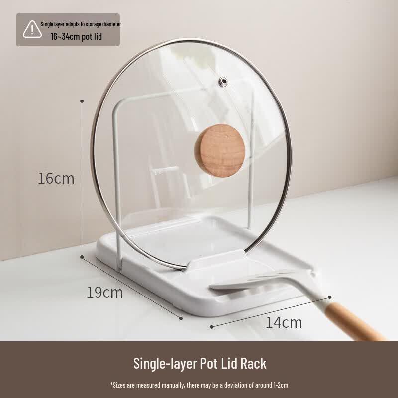 Countertop Pot Lid Holder