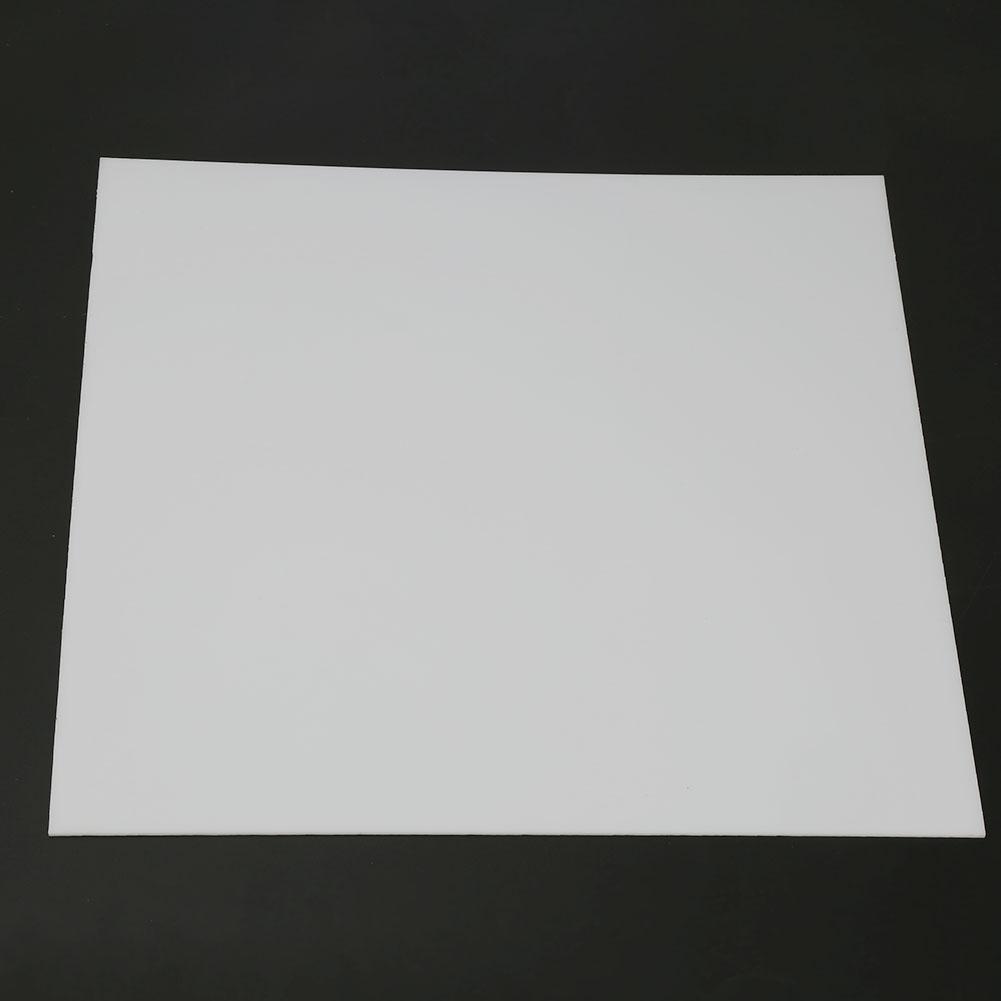 2x300x300mm White Polyoxymethylene Board POM Engineering Plastic Plate Sheet