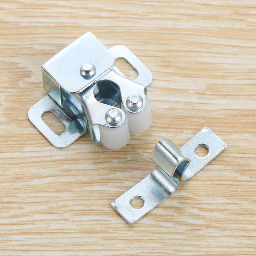 2SET New Hardware Furniture Cabinet Catches Door Stopper Damper Buffer Magnet Closer