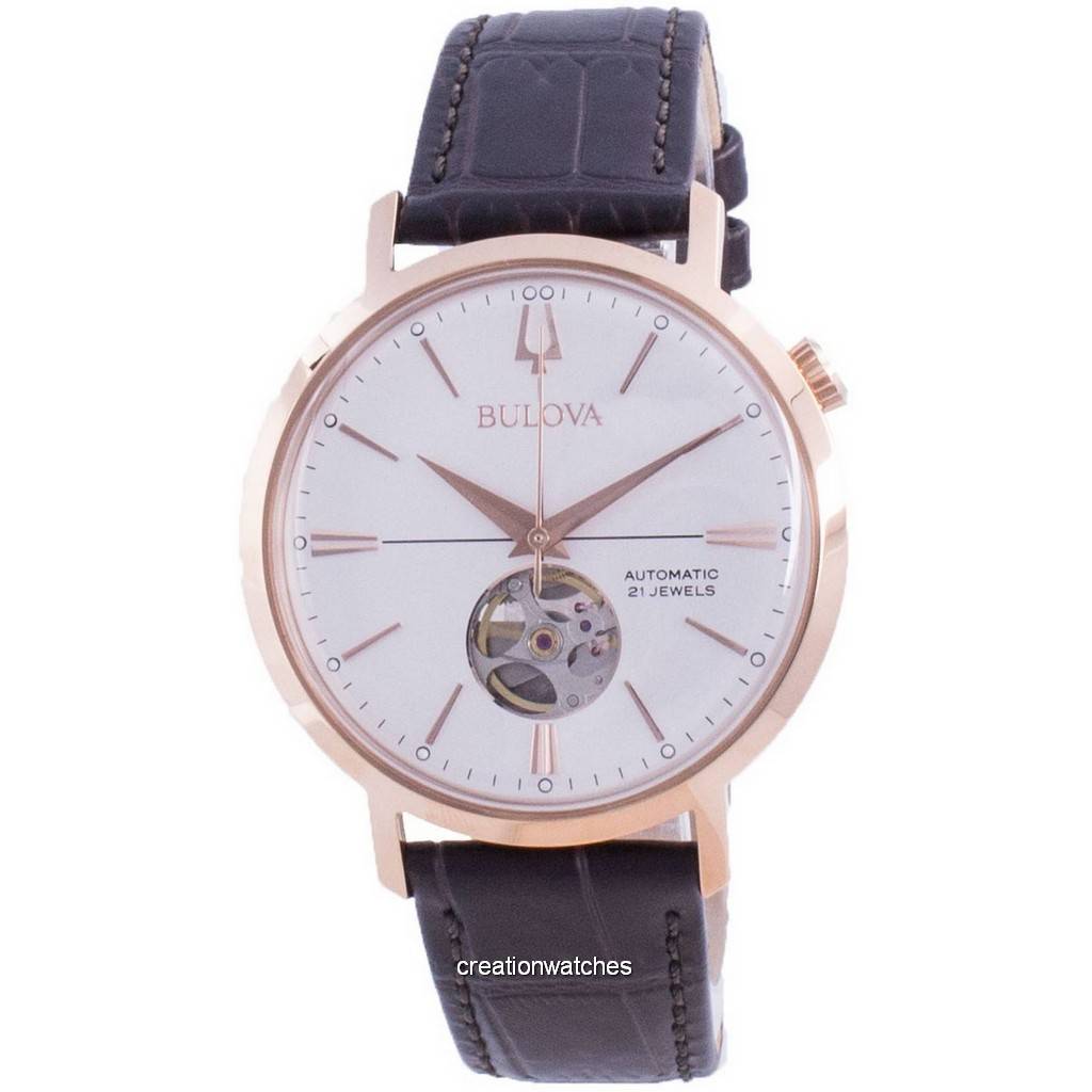 

Bulova Aerojet Серебряный циферблат Автоматические 97A136 Мужские часы