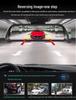 HD Dual Lens Dash Cam with Full-Screen Rearview Mirror for Front and Rear Recording