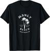 Retro Manly Beach Original Australia Graphic Design Novelty T-Shirt Unisex T-Shirt