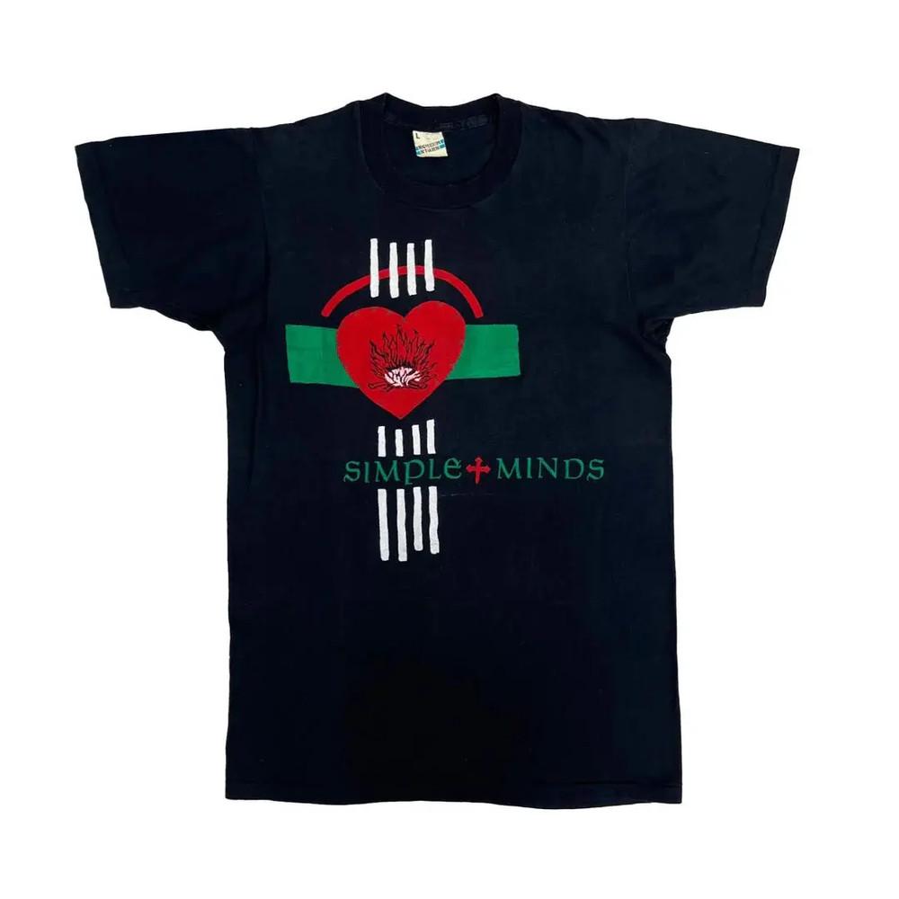 Vintage Simple Minds 1980 80s Band Tour Concert T-Shirt Unisex T-Shirt XXL
