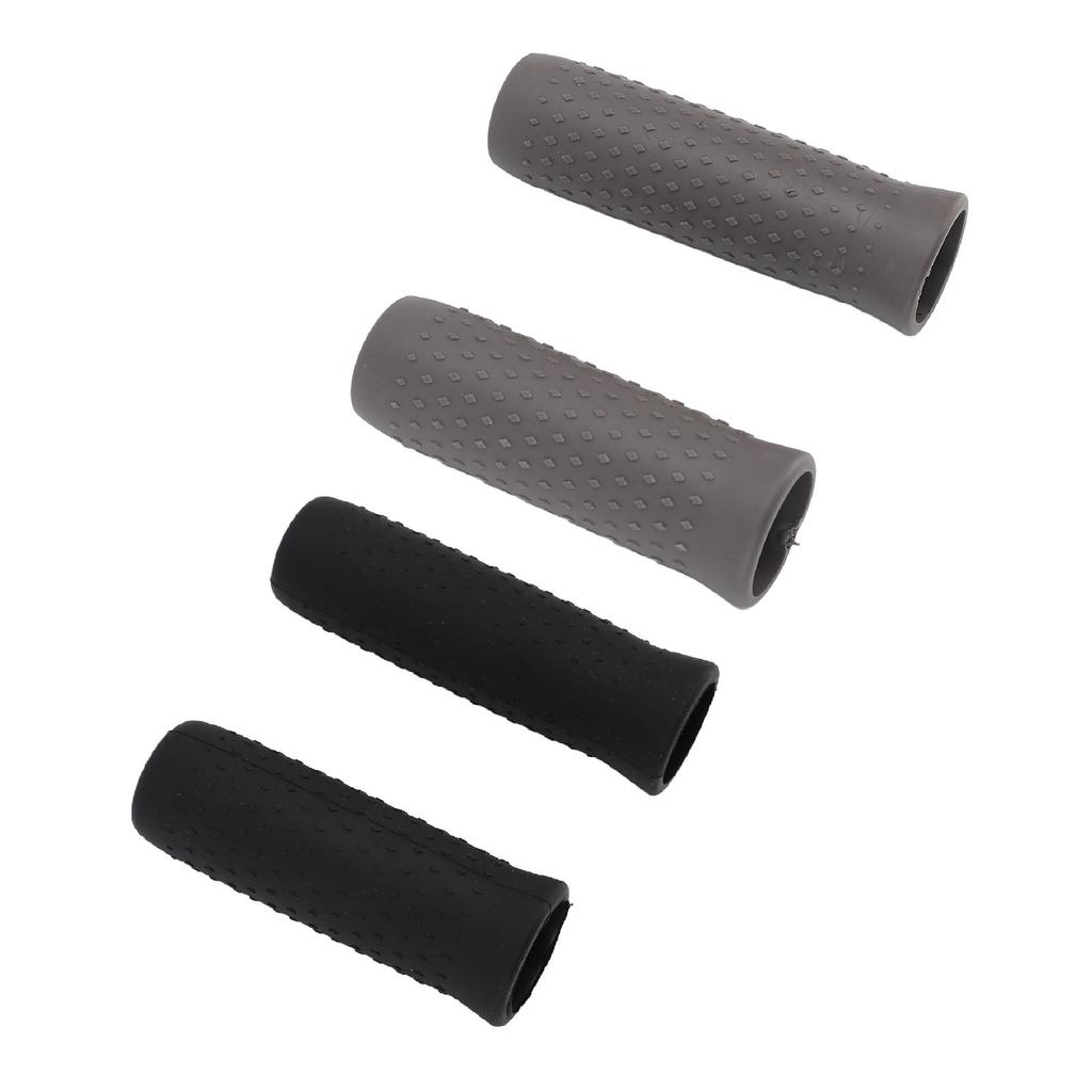 1 Pair Handlebar Grip Convex Particle Design Non Slip Comfortable Electric Scooter Handlebar Grip Re