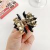 Zinc Zinc Alloy Shiny Acrylic Shark Clip Dazzling Colors Bat Wings Hair Claw Halloween Bat Hair Claw  Women