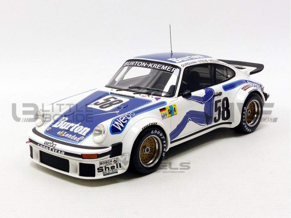 TOPSPEED Scale Porsche 934 1977 Le Mans 24 Hours 1/18 #58