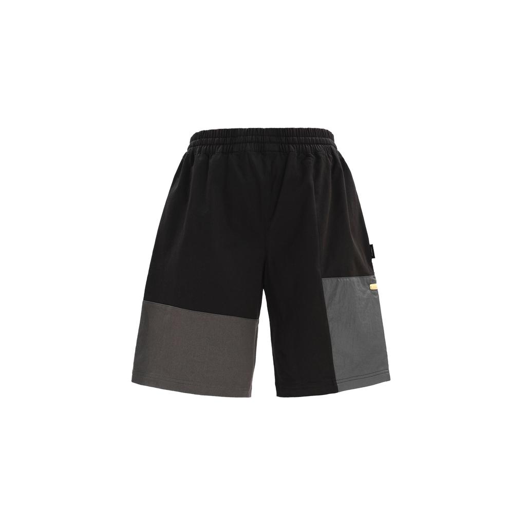 Puma Color Block Breathable Casual Knitted Shorts Men shorts Black 622924-01