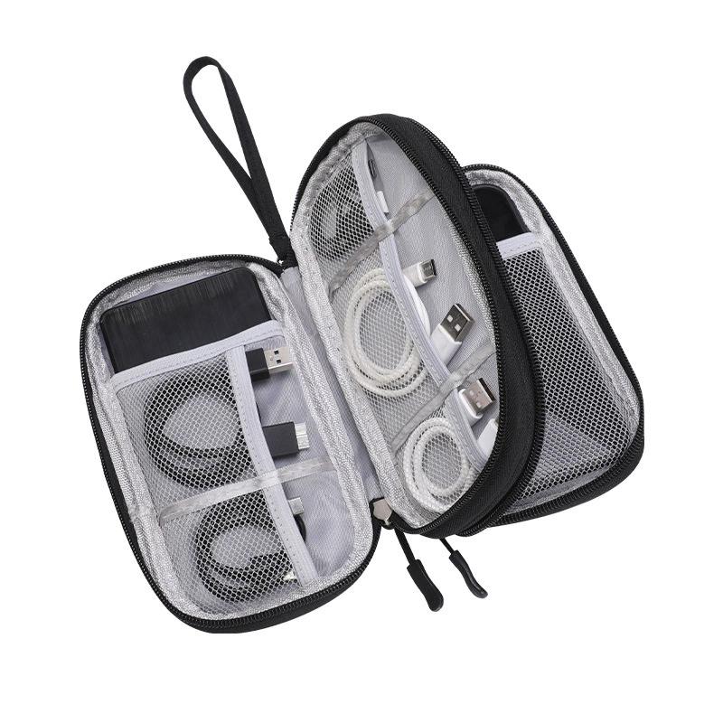 Portable Travel Portable Digital Product Storage Bag Usb Data Cable Manager Earphones Mobile Power Storage Bag