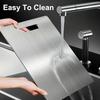 Stainless Steel Cutting Board Double Side Thickened Anti-Mold Kitchen Food Grade Chopping Board For Meat Fruit Vegetables