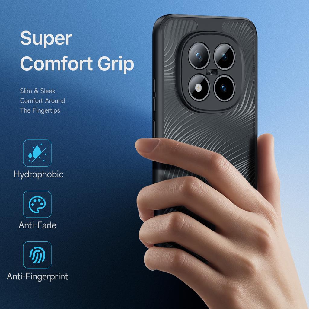 For Xiaomi Poco M8 Pro 5G/Redmi Note 15 Pro+ 5G (Global) Case DUX DUCIS Aimo Series TPU+PC Matte Drop-proof Phone Cover (REACH Certification)