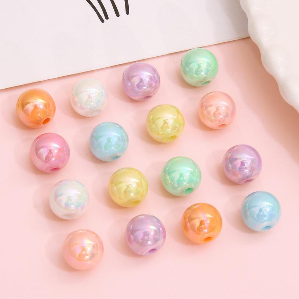 Colorful Loose Beads for DIY Bracelets, Phone Charms, Key Chains, and Jewelry Accessories