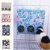 Hay Bag Hanging Pouch Feeder Holder Feeding Dispenser Container for Rabbit Guinea Pig Small Animals Pet Bunny Cage Accessories